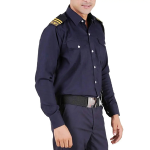 Uniformes de Guardia de Seguridad con Logotipo Personalizado 2026, Venta Caliente, Diseño de Fábrica de Alta Calidad, Uniformes de Guardia de Seguridad Azul Marino - Product Image 6