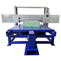 Machine de découpe horizontale automatisée CNC pour la fabrication de mousse éponge, adoptant la technologie de fréquence variable Siemens
