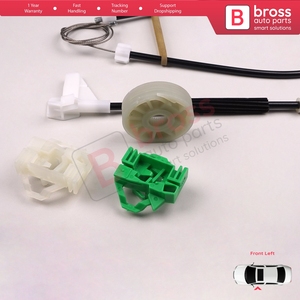 Kit de Reparación de Elevalunas BWR483, Puerta Delantera Izquierda para Cordoba MK1 6K1 6K2 Vario 6K5 Inca 6K9 6K4837401P - Product Image 6