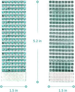Stylish <b>Plastic</b> Farmhouse Napkin Rings With Wooden <b>Beads</b> and Butterfly Shape Add a Chic Touch to Your Party Dining Table - Product Image 1