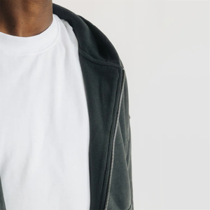 Sweat à capuche d'hiver OEM 100% coton pour hommes, nouveau style solide, décontracté, vêtements d'extérieur pour adultes, dernière conception à bas prix - Product Image 6