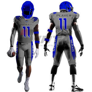 Uniforme de fútbol americano personalizado de tela transpirable Uniforme de fútbol americano de alto rendimiento - Product Image 3