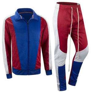 Conception personnalisée hommes Slim Fit survêtement empilé hommes survêtement hommes sur mesure Jogging costume course entraînement - Product Image 1