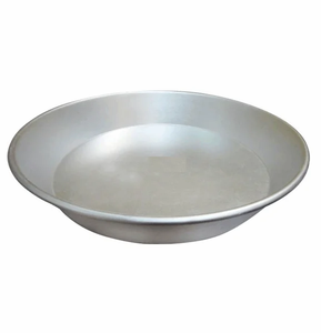 Plateau de cuisine circulaire en aluminium de qualité supérieure, finition chromée, résistant aux rayures, couleur argent, hôtel, maison, bureau, multi-usages - Product Image 2