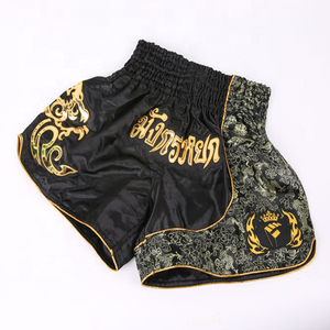 Kick Boxing Stretchy Fight Muay Thai <b>Shorts</b> Martial Arts Fight <b>Shorts</b> Factory Custom Wholesale Plain Plus Size Custom Brand <b>Men</b> - Product Image 4