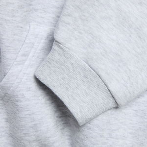 Sweat-shirt pour femme en gros, en molleton de coton lourd, à col rond, avec badge, streetwear essentiel, haut ample, vêtements décontractés - Product Image 5