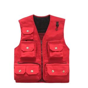 Custom Logo Outdoor <b>Fishing</b> Travel <b>Vest</b> Breathable Multi-pocket Light <b>Fishing</b> <b>Vest</b> Photography Hiking <b>Vests</b> - Product Image 5