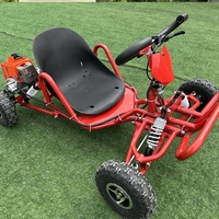 Kart tout-terrain - Kart à pédales Berserk, Quad agricole, Châssis à transmission par chaîne 100 kg, à essence, pour enfants