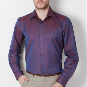 Chemises en lin à manches longues pour hommes, tenues décontractées, hauts, été, prix de gros 2023 - Product Image 1