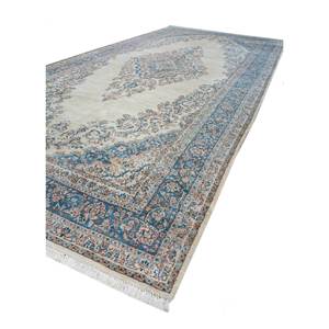 Tapis en laine noués à la main Aalam Gold Pae-6077, nouveau modèle pour salon, motif rectangulaire fait main pour couloir - Product Image 2