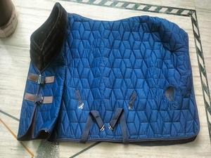 최고 판매 말 말 말 쇼 깔개 도매 승마 제품 주문 자수 승마 안정 플라이 시트, 말 담요 Kanpur - Product Image 5