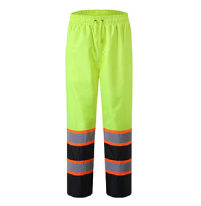 Ropa de trabajo de soldadura a prueba de calor para hombre de vaca Real taller pantalones de soldadura de alta calidad traje protector de piel de vaca resistente al calor y al fuego - Product Image 1