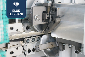 เครื่องทำแถบขอบเลเซอร์ E-80L ระดับอุตสาหกรรมมอเตอร์4ตัวความเร็วสูงพร้อมฟังก์ชันตัดแต่งมุม - Product Image 2