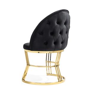 <span class=keywords><strong>Chaise</strong></span> de Restaurant en acier inoxydable doré de haute qualité, <span class=keywords><strong>chaise</strong></span> de salle à manger de luxe en velours pour hôtel Restaurant maison - Product Image 6