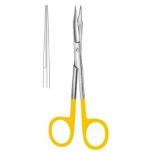 Goldman Fox 130mm Tijeras de goma de acero inoxidable alemán Juego de bordes de sierra recta instrumentos quirúrgicos - Product Image 5