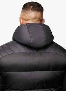 Personalizado de alta calidad OEM diseño personalizado ropa de invierno abrigo de burbujas hombres Streetwear chaqueta acolchada de talla grande con cremallera hecho Pakistán - Product Image 6