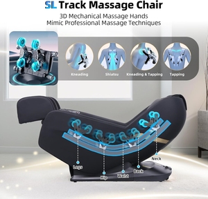 Sillón de Masaje Space Pod Inteligente 4D con Mano Mecánica, Riel Guía SL, Voz AI, Gravedad Cero, Cómodo para Uso Doméstico - Product Image 3