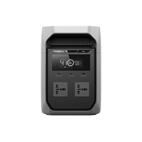 Station d'alimentation portable DELTA 3 Plus Classic Series LiFePO4, batterie externe, contrôleur MPPT, onduleur à onde sinusoïdale pure