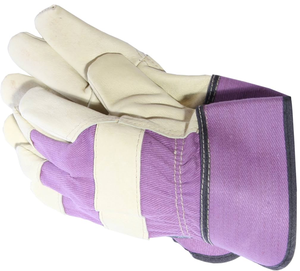 Cómodos guantes de trabajo de cuero de alta calidad Guantes DE SEGURIDAD DE CUERO Guantes de aparejo de trabajo para protección industrial de manos - Product Image 3