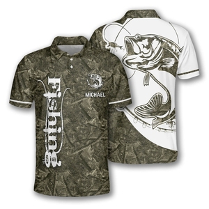 Polo de pêche en gros direct d'usine Polo à manches courtes haute performance avec séchage rapide et protection UV OEM Logo personnalisé - Product Image 6