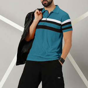 Customized Color & Design Easy To Wear Men Polo T-Shirt With Embroidery Logo Hot Sale Casual Wear Short <b>Sleeve</b> Polo T-Shirt - Product Image 3