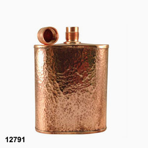 Chaman India - Termo Ecológico de Cobre Martillado con Tapa, Apto para Agua Hirviendo - Product Image 2