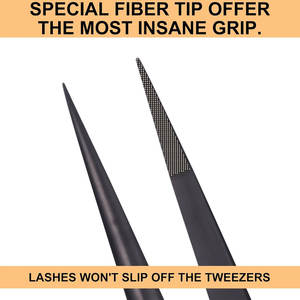 2026 Private Labeling Stainless Steel Right-Handed 28 Teeth Short Handle Angled Lash Tweezers 45 Degree Manual <b>Reusable</b> <b>Eyelash</b> - Product Image 2