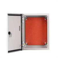 Boîte métallique de boîtier électrique en aluminium d'acier inoxydable de double porte imperméable extérieure de feuille