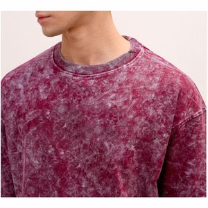 Camiseta para hombre personalizada para hombre, camiseta de lavado ácido, ropa de calle, camisetas de algodón 100% de Hip Hop con logotipo, camiseta de gran tamaño personalizada - Product Image 5