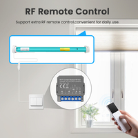 Module d'interrupteur de rideau intelligent UEMON avec Wifi Zigbee & RF433, commande vocale et par application pour hôtels et garages