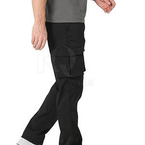 กางเกงคาร์โก้ผู้ชายสำหรับกิจกรรมกลางแจ้ง ผ้าฝ้าย 100% เอวกลาง น้ำหนักเบา ทนทาน ออกแบบมาเพื่อการเดินทาง ใส่สบายๆ และสวมใส่ได้ทุกวัน - Product Image 2