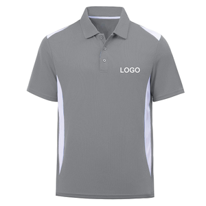 Polo pour hommes de haute qualité T-Shirt à manches courtes personnalisé vierge avec motifs imprimés solides T-shirts en tissu tricoté Vente en gros OEM - Product Image 1