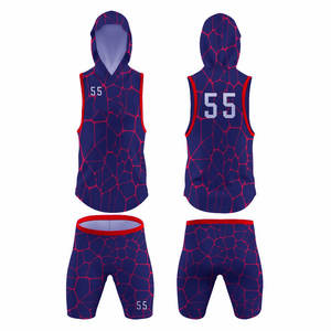 New Arrival Lightweight Durable 7v7 <b>Compression</b> Uniform Set for Unisex Adults Customizable Colors Sizes Made 100% Polyester - Product Image 1