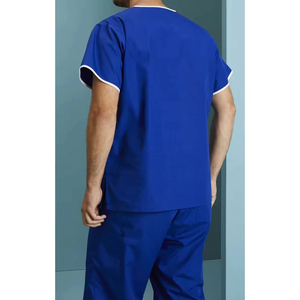 Offre Spéciale hommes survêtement ensemble de gommages de haute qualité Anti-rides lavable tissu doux infirmière gommages uniformes d'hôpital - Product Image 2