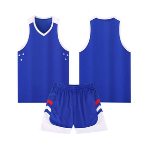 Juego de ropa de baloncesto personalizable Kit único con diseño propio Uniforme de equipo transpirable impreso por sublimación - Product Image 1
