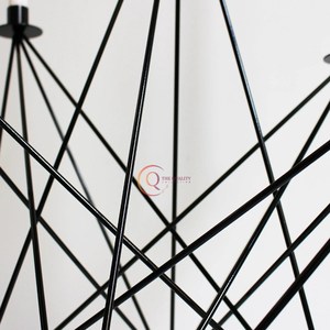 Candelabro de Metal de Color negro de aspecto impresionante, tarro de vela único, Decoración de mesa de gran tamaño de calidad de lujo, suministro de candelabros de 5 brazos - Product Image 4