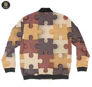 แจ็กเก็ตบอมเบอร์สำหรับผู้ชายเสื้อแจ็กเก็ตบอมเบอร์ใส่ได้พอดีตัวโลโก้ตาม2025สำหรับฤดูหนาว - Product Image 2