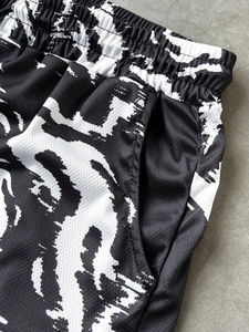 กางเกงขาสั้นผู้ชายมีเชือกรูดระบายอากาศพิมพ์ซับลิเมชันเร็วโลโก้ตามสั่งฤดูร้อน - Product Image 5