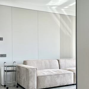 高級デザインフレキシブル装飾炭素繊維壁パネルスレートシート竹木炭ベニヤPVC壁パネル & ボード - Product Image 2