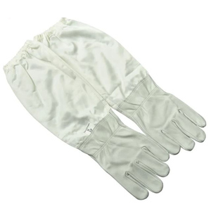 Gants d'abeille en peau de mouton doré doux et confortables, gants apiculteurs respirants - Product Image 3