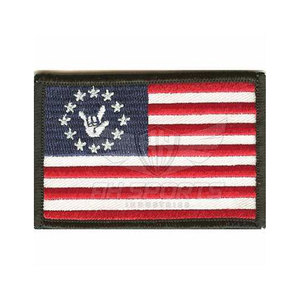 Custom Embroidery Flag <b>Patch</b> With Logo Iron <b>On</b> <b>Sew</b> <b>On</b> Personalized Patriotic Tactical <b>Patch</b> For Clothing Jacket Backpack Hat - Product Image 1