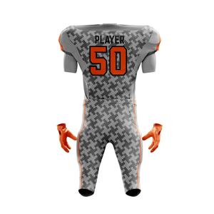 Uniformes de Fútbol Americano al por Mayor de Alta Calidad, 100% Poliéster, Ropa Deportiva Transpirable, Estampados Impresos en 3D, Tallas Grandes - Product Image 3