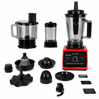 Professionele 8-in-1 multifunctionele blender, voedselprocessor, molen, groentehakker en smoothiemaker voor thuis en professionele keukens