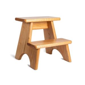 Sturdy Wooden <b>Step</b> <b>Stool</b> with Strong Timber Build Ideal <b>for</b> <b>Kitchen</b> Counters Bathroom Access Bedroom Shelves and Home Tasks - Product Image 5