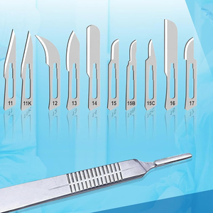 Nouvel arrivage Manche de scalpel à lame amovible Manche chirurgical à lame réglable Manche de scalpel chirurgical en acier inoxydable par pentax - Product Image 2