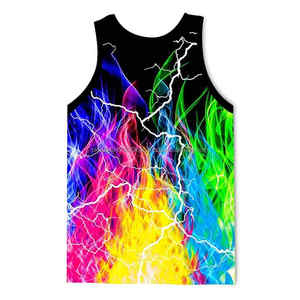 เสื้อกล้ามสำหรับผู้ชายเสื้อออกกำลังกายและเสื้อกล้ามเสื้อกีฬาพิมพ์ซับลิเมชันผลิตตามสั่งจากผู้จำหน่ายในปากีสถาน - Product Image 1