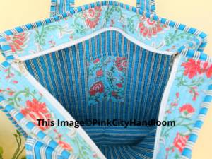 Sac à main pour femme, imprimé à la main, sac à bandoulière matelassé en coton, sacs de shopping à bandoulière avec fermeture éclair, meilleure qualité - Product Image 6