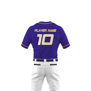 Latest Baseball Uniforms Polyester Sports Wear Custom Logo Printed Sublimation Jersey <b>Pant</b> Set Customizable Baseball Gear Short - Product Image 6