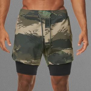 Pantalones Cortos Deportivos Ultraligeros para Hombre con Tela Transpirable de Secado Rápido Diseñados para Entrenamiento de Maratón, Trotar, Ejercicios en el Gimnasio - Product Image 1
