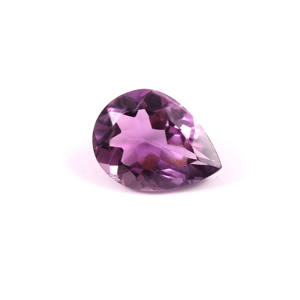 Amatista brasileña Natural de calidad AAA, 12x8 MM, forma de corte de pera, piedra preciosa de cuarzo suelta para la fabricación de joyas - Product Image 1